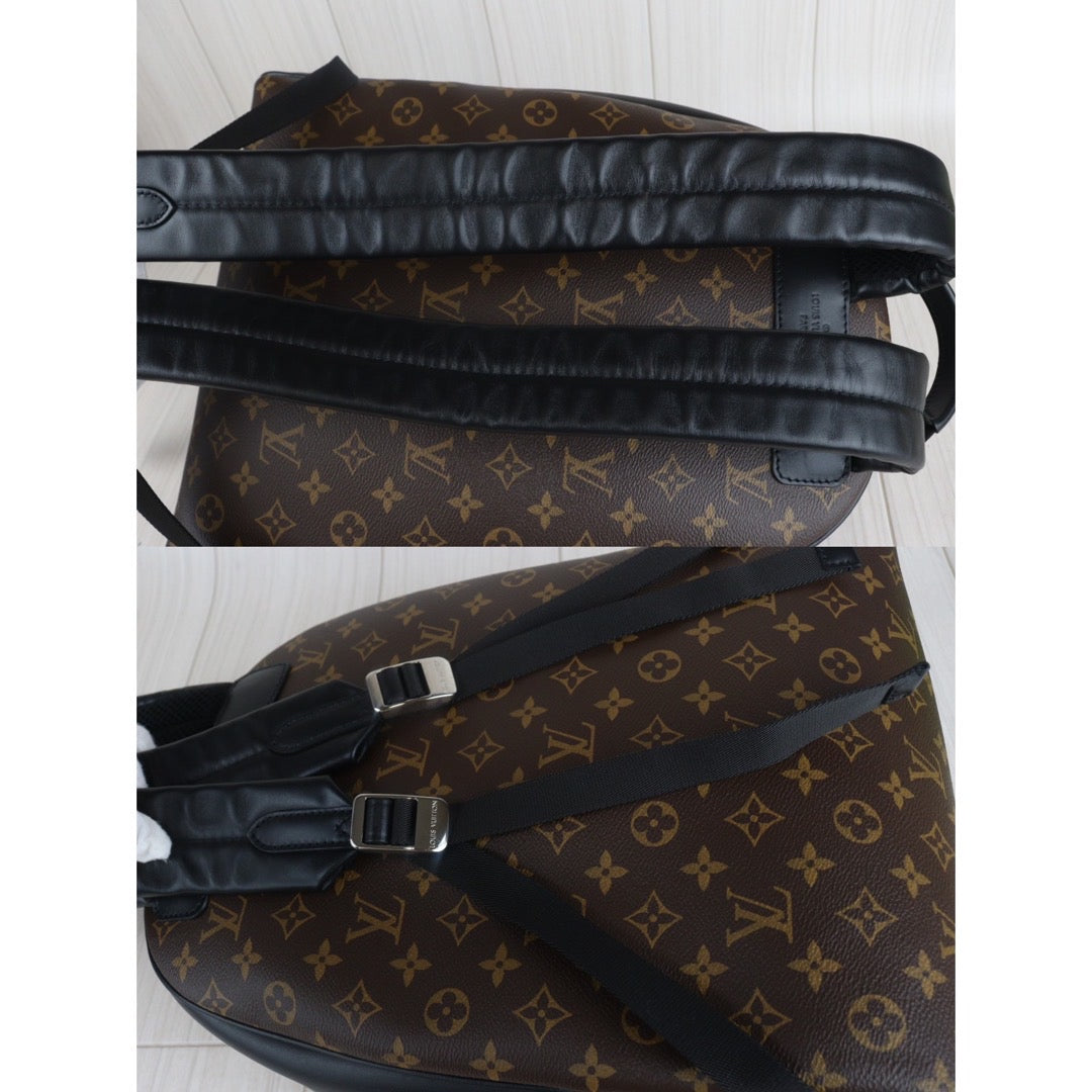 Rank SA ｜ LV Monogram JUSCH NV Macasser Canvas Backpack｜23082702