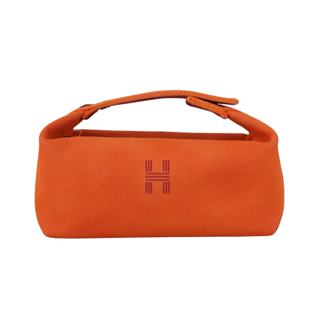 Include Entrupy Certificate of Authenticity｜Very Good ( Rank A)｜ HERMES Bride-a-Brac PM Handbag Orange Feu｜S26090726