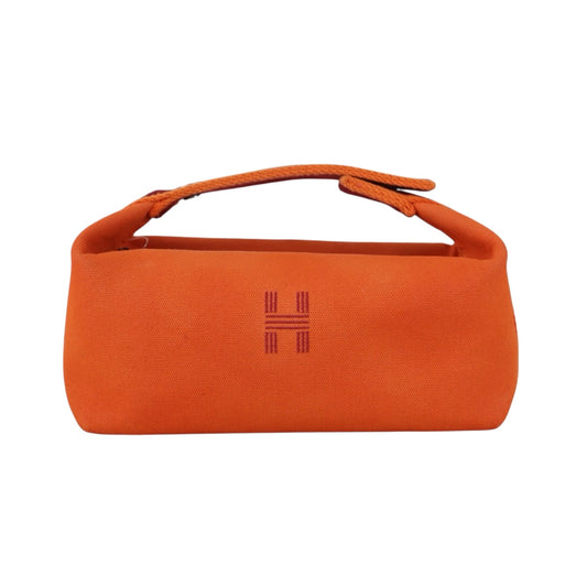 Include Entrupy Certificate of Authenticity｜Very Good ( Rank A)｜ HERMES Bride-a-Brac PM Handbag Orange Feu｜S26090726