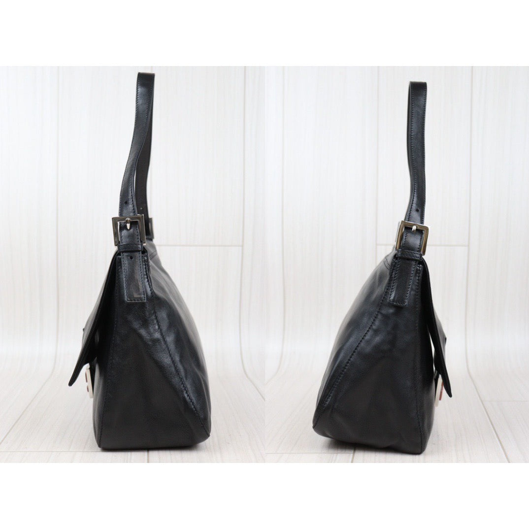 Rank AB｜ FENDI Lamb Skin Baguette Shoulder Bag ｜Q24030501