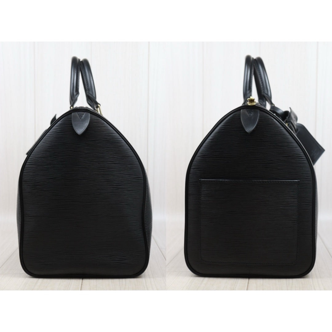 Very Good ( Rank A)｜ LV Epi Keypol Bandrière 45 Black Hand Bag｜25041412