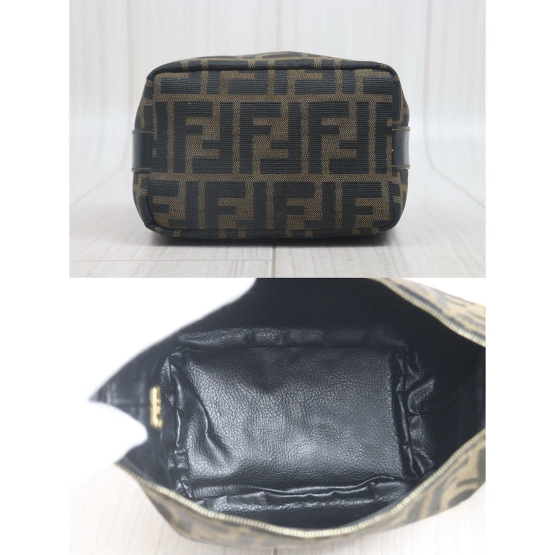 Include Entrupy Certificate of Authenticity｜Good ( Rank AB)｜ FENDI PM Zucca Handbag ｜26063003