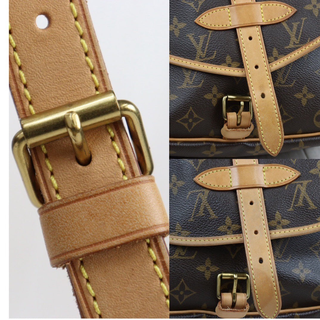 Rank AB ｜ LV Monogram Saumur MM Shoulder Bag｜23121409