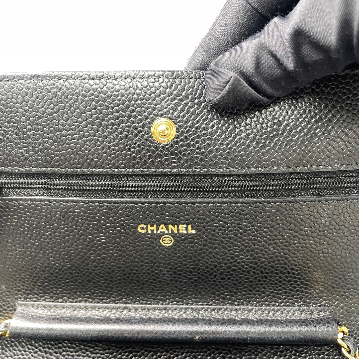 Third installment 3/4｜ CHANEL Matrasse Chain Caviar Skin WOC19 Shoulder Bag Black Made In 2018Year