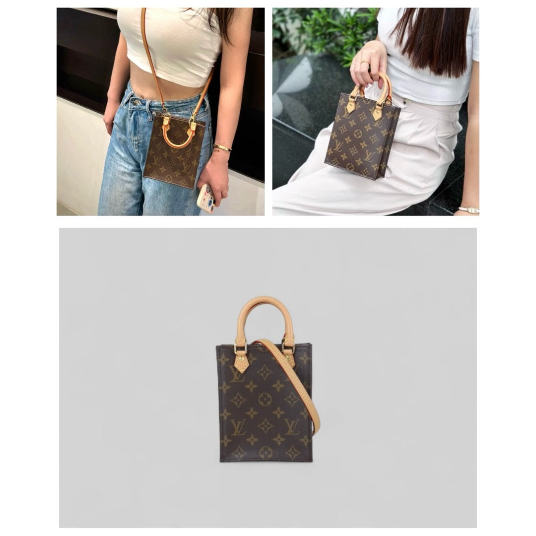 Very Good ( Rank A)｜ LV Monogram Sac Pra MINI Tote Bag Shoulder Bag｜X25042315