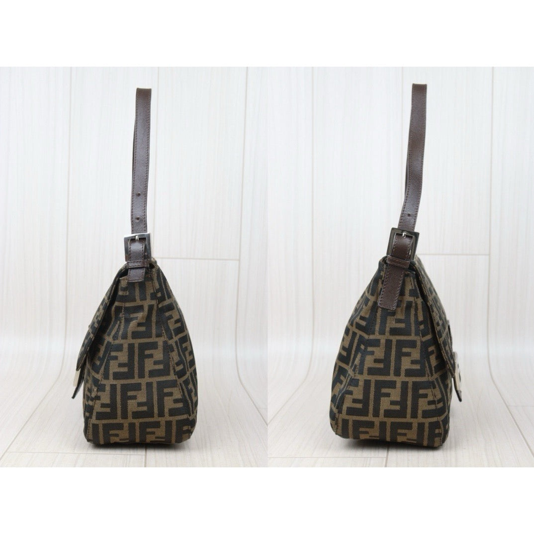 Good ( Rank AB)｜ FENDI Zucca Mamma Baguette Shoulder Bag ｜V24090518