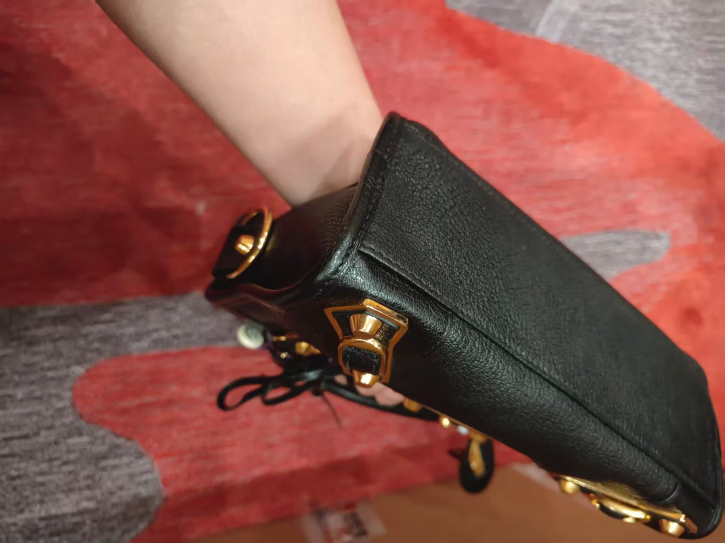 Balenciaga Le City Shoulder Bag Black