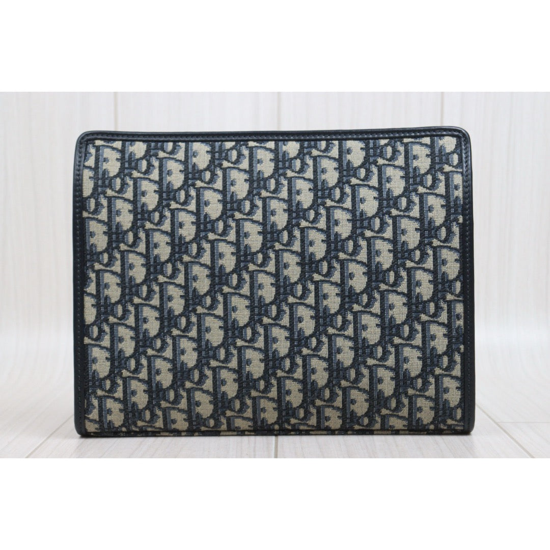 Include Entrupy Certificate of Authenticity｜Very Good ( Rank A)｜Dior Montaigne Oblique Pouch Handbag 26｜S26060102