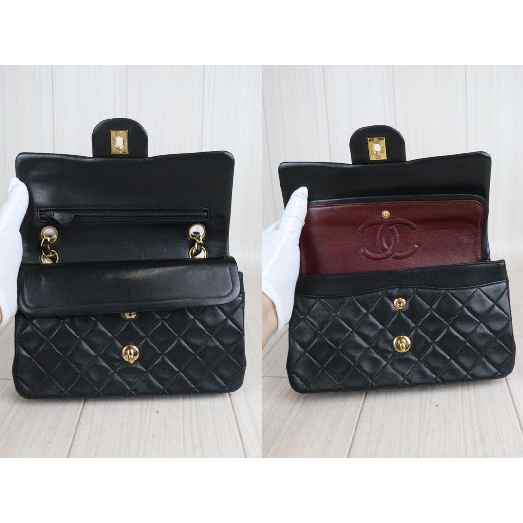 Rank A ｜ CHANEL Matrasse Double Flap 23 Shoulder Bag Made In 1989～1991 Year｜23101208