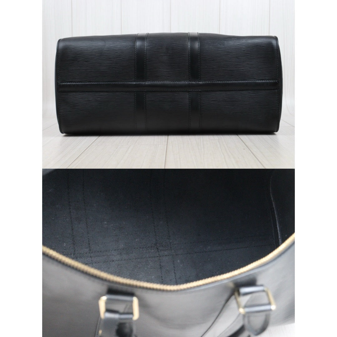 Very Good ( Rank A)｜ LV Epi Keypol Bandrière 45 Black Hand Bag｜25041412