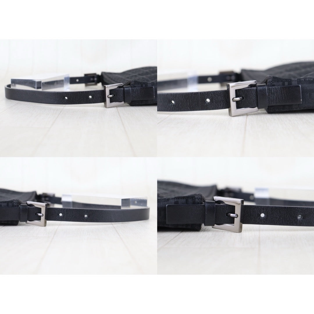 Include Entrupy Certificate of Authenticity｜Very Good ( Rank A)｜ FENDI Mamma  Shoulder Bag Black｜S26072526