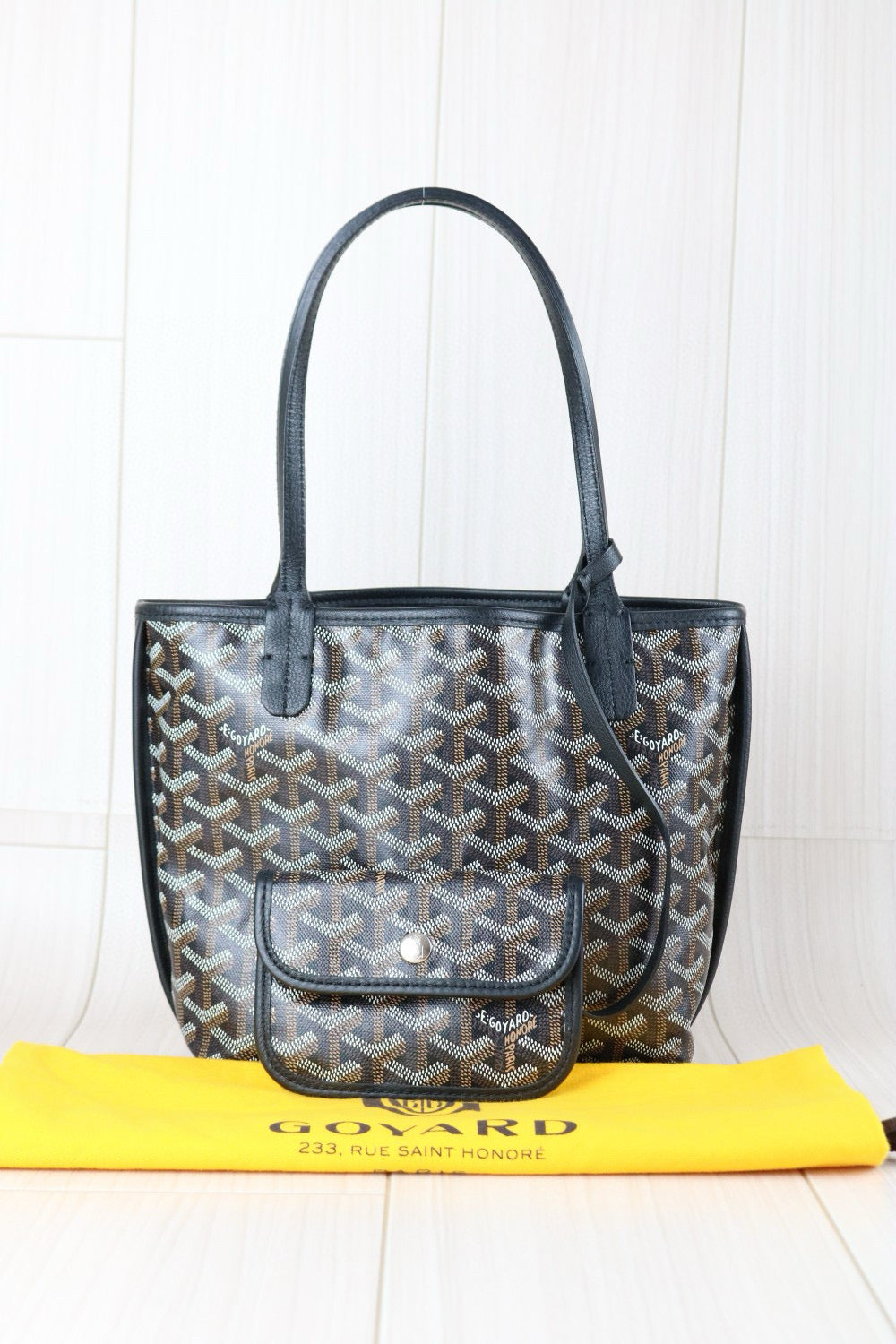 Very Good ( Rank A)｜ Goyard Mini Tote Bag Black｜B24111204