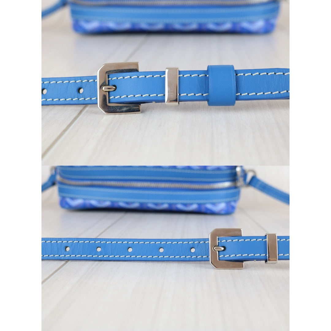 Very Good ( Rank A) ｜ Goyard Cap Vert Shoulder Bag Blue｜X25120603