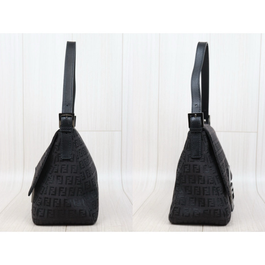 Good ( Rank AB)｜ FENDI Zucca Mamma Baguette Shoulder Bag ｜V25042415