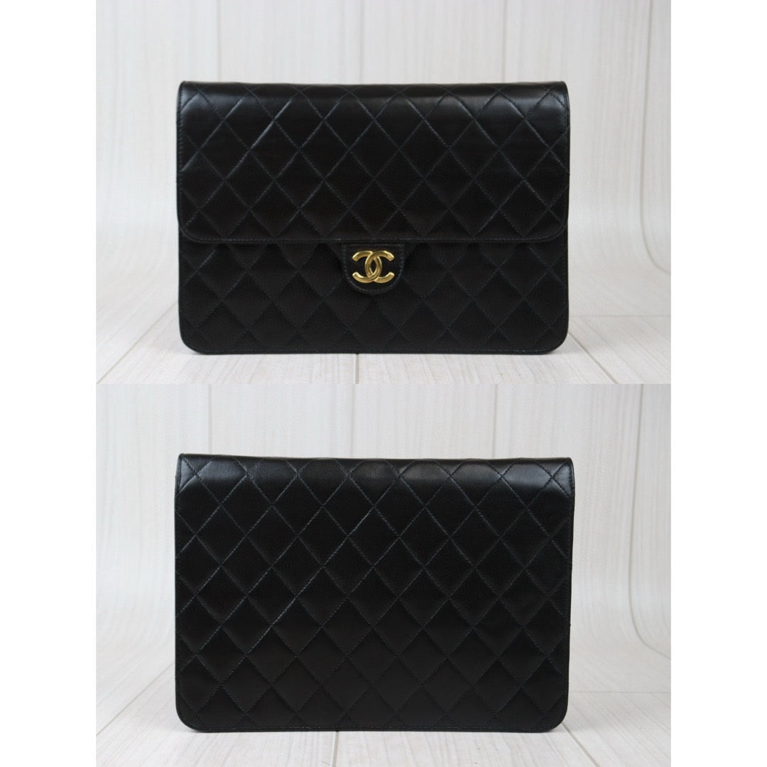 Good ( Rank AB)｜ CHANEL  Lamb Skin Chain CF 25 Shoulder Bag Made in 1997-1999Year ｜24071901