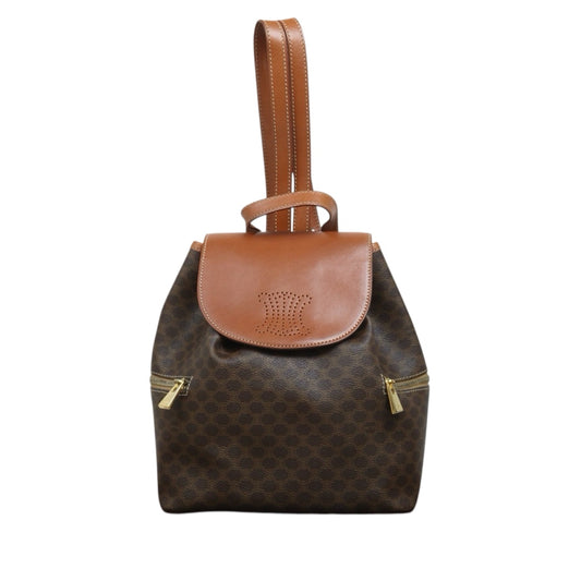 Include Entrupy Certificate of Authenticity｜Very Good ( Rank A)｜CELINE Macadam Backpack  ｜26071308