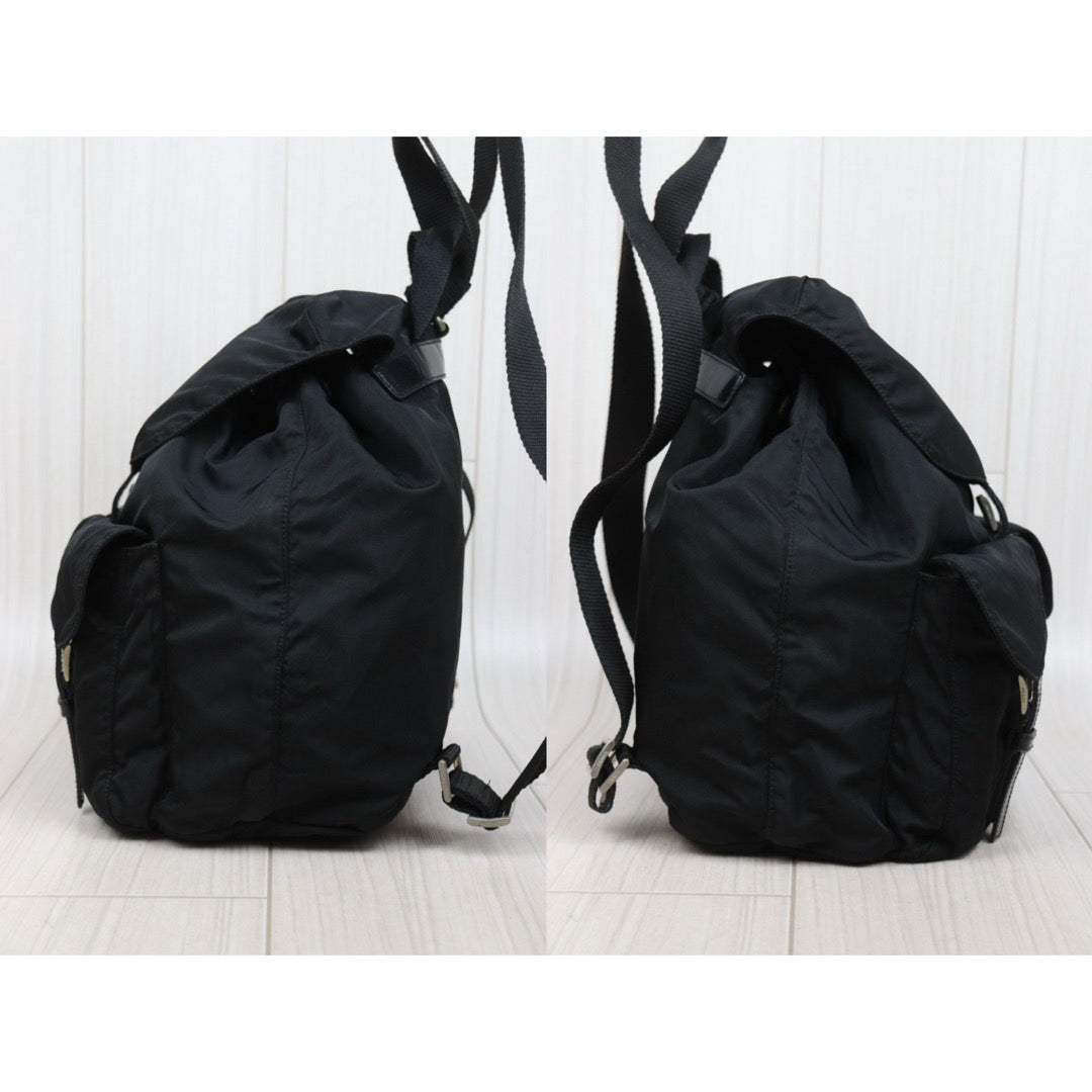 Good ( Rank AB)｜Prada Nylon Backpack Medium Black｜25122524