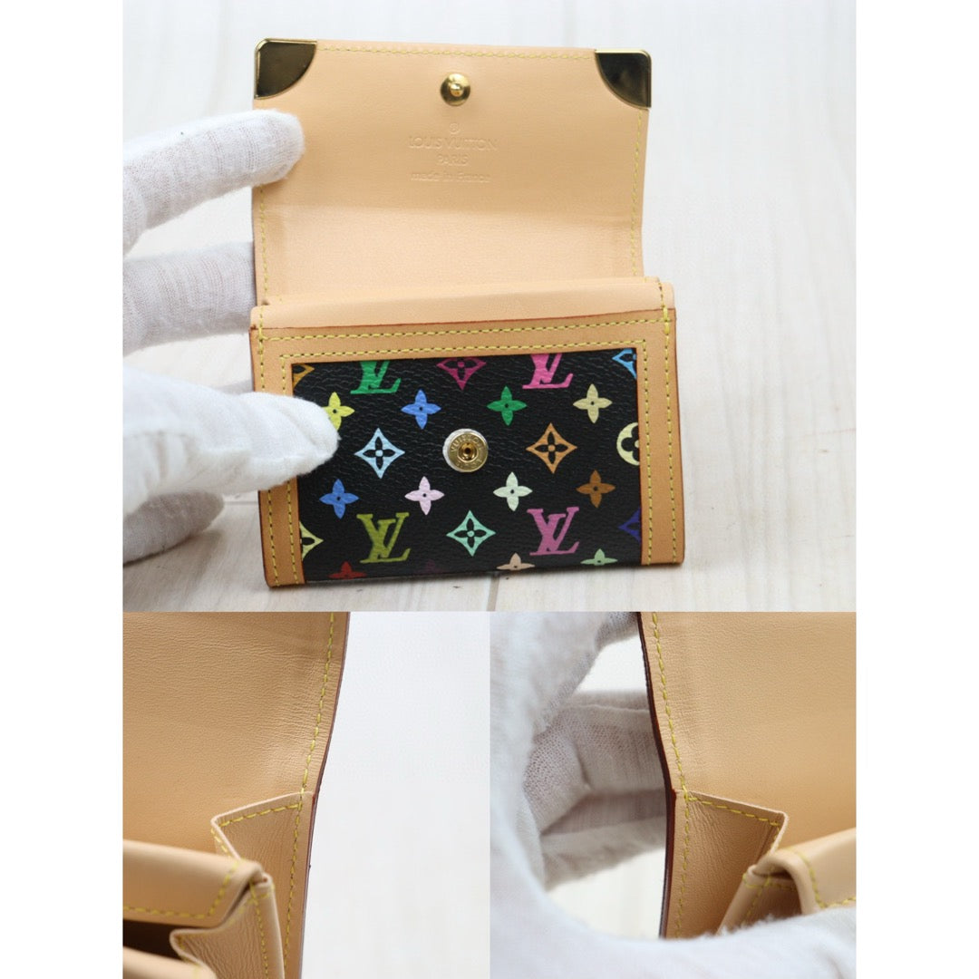 Very Good ( Rank A)｜LV Monogram Multicolor  Card Holder ｜24122001