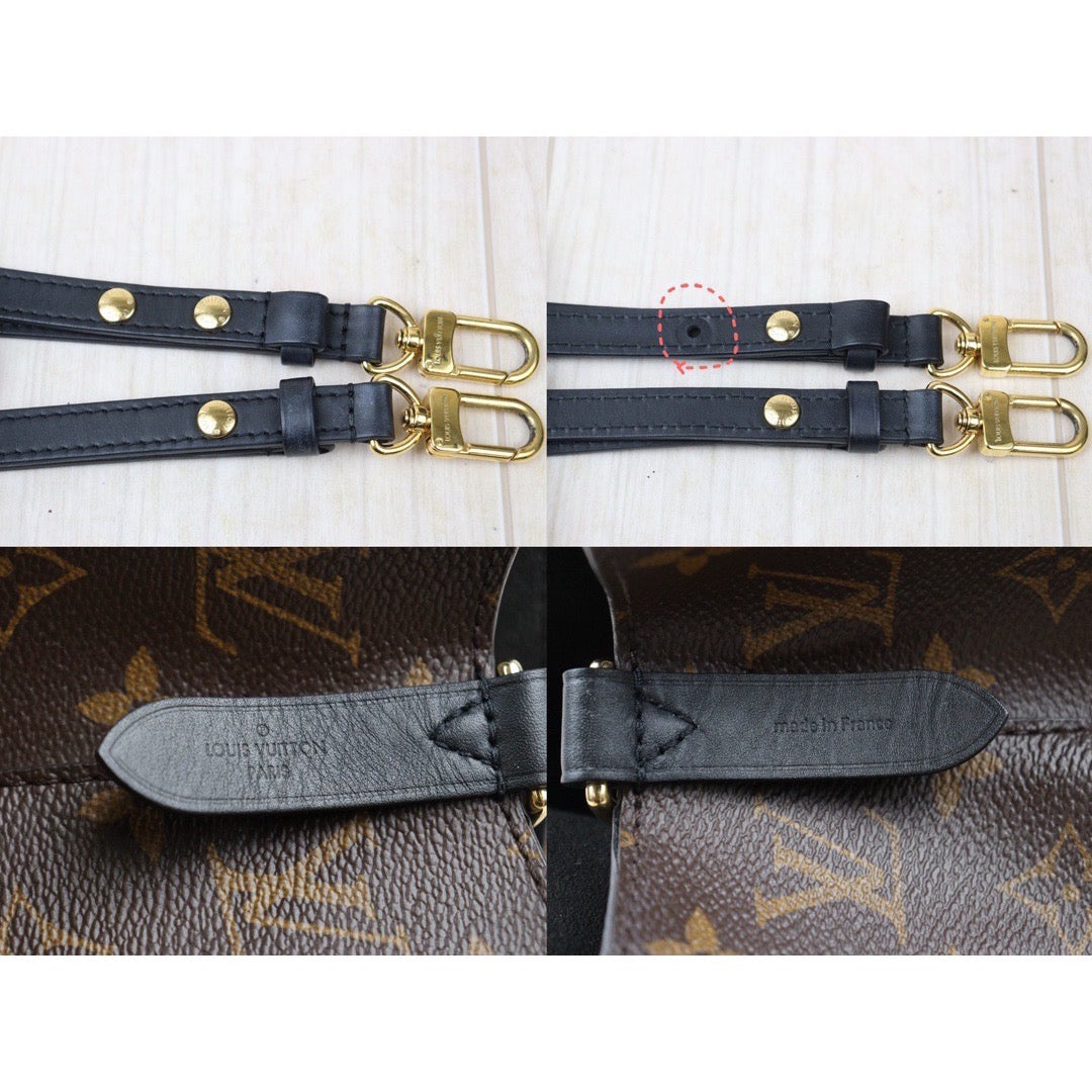 Rank A ｜ LV Monogram Shoulder Bag Black｜24062012