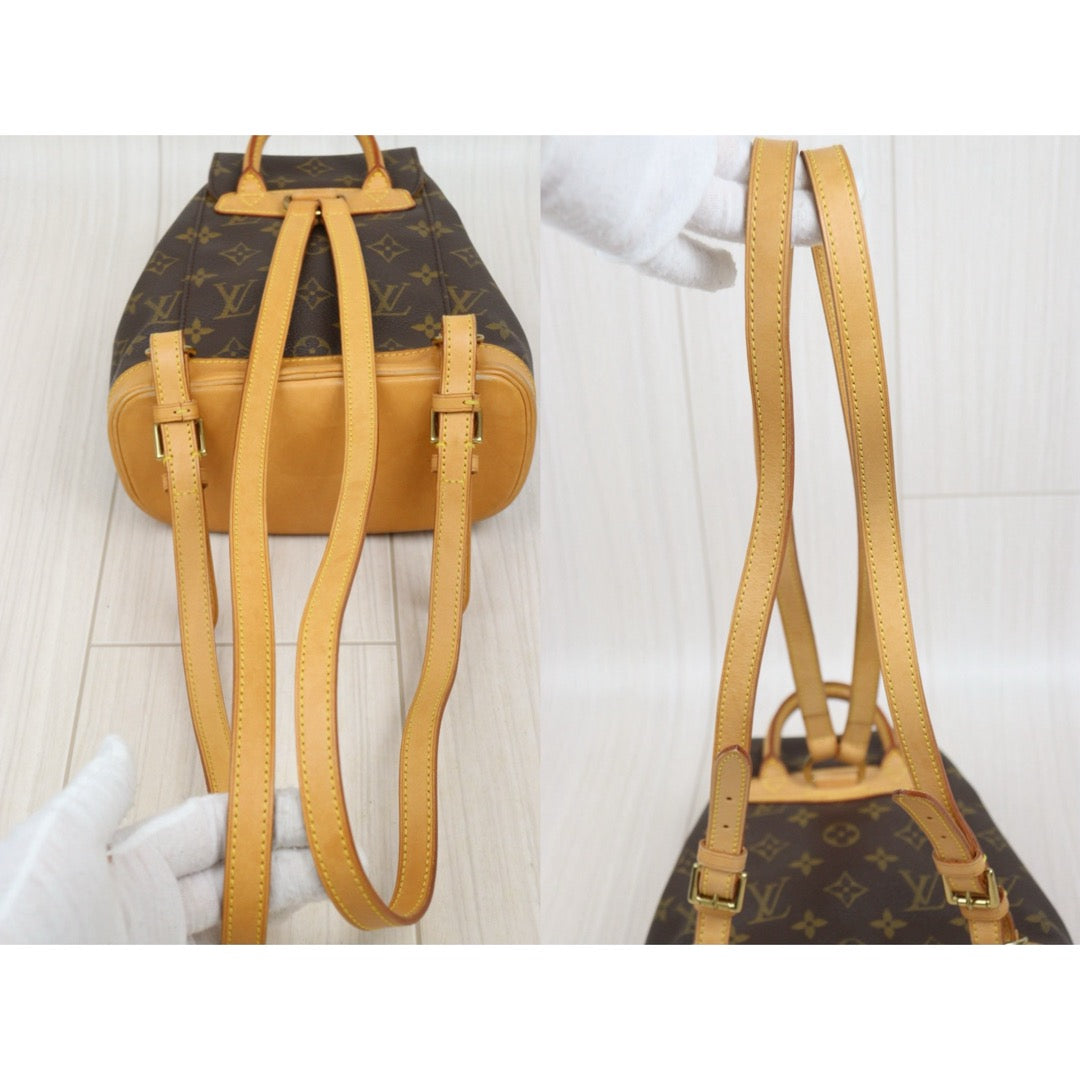 Include Entrupy Certificate of Authenticity｜Good ( Rank AB)｜ Louis Vuitton Monogram Montsouris PM Backpack｜25122206