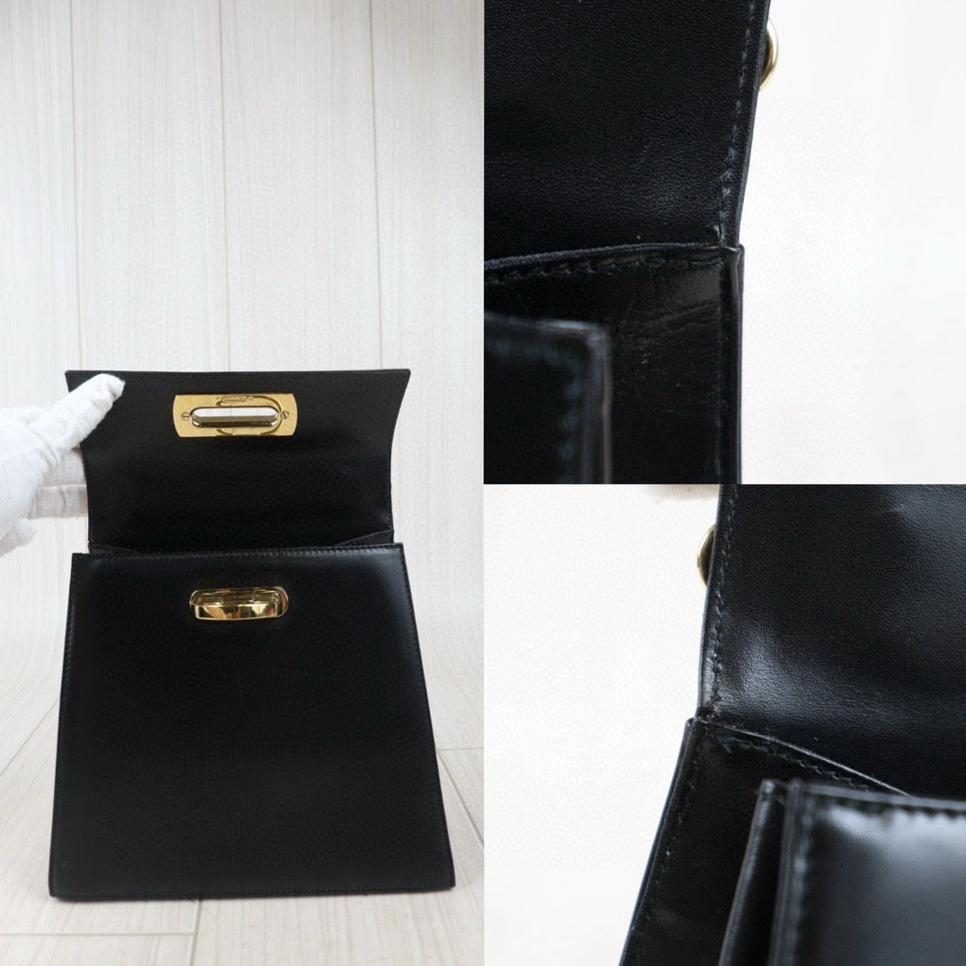 Rank A ｜Ferragamo Gancini 2WAY Handbag Shoulderbag｜24081912