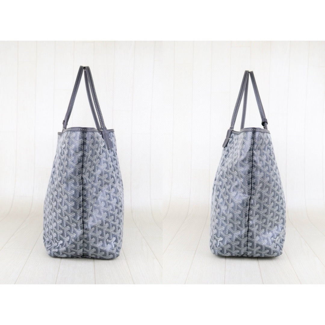 Very Good ( Rank A)｜ Goyard Saint-Louis PM Tote Bag Grey｜H25011324