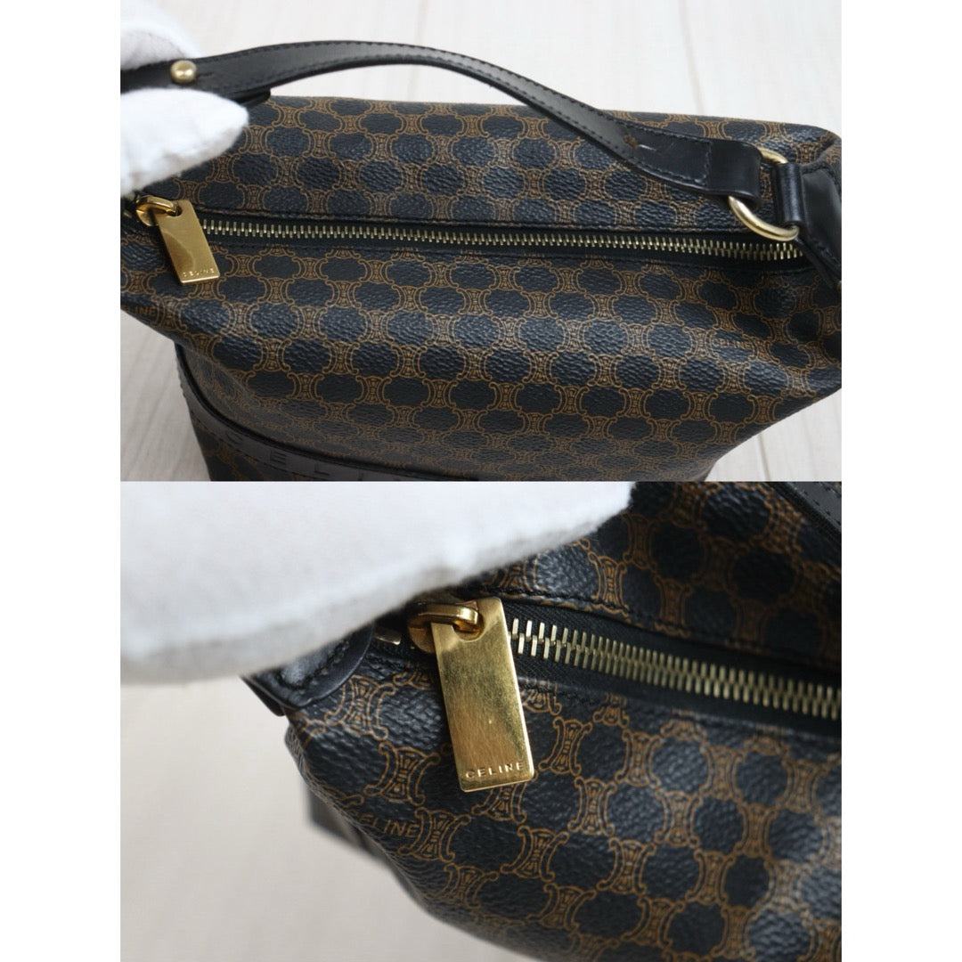 Include Entrupy Certificate of Authenticity｜Very Good ( Rank A)｜ CELINE Macadam Vanity Classic Handbag ｜26070902