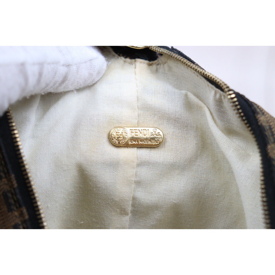 Rank A ｜ FENDI PM Zucca Handbag ｜24050606