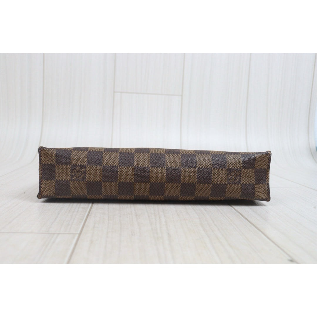 Include Entrupy Certificate of Authenticity｜Good ( Rank AB)｜ Louis Vuitton Truth Toilet 26 Damier Cosmetic Pouch Handbag｜26072401