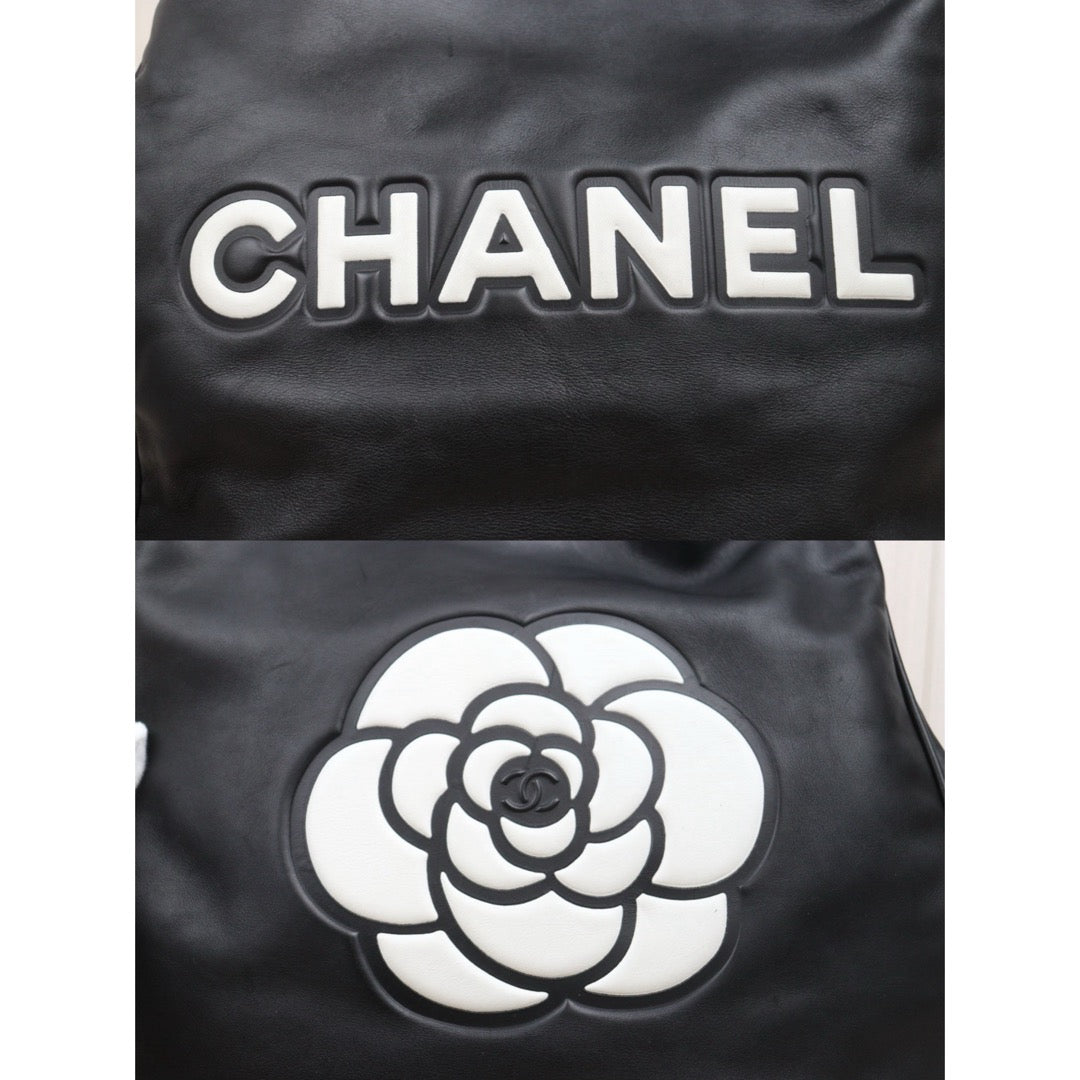 Very Good ( Rank A) ｜ CHANEL Camellia Lamb Skin ToteBag GM Made In 2002～2003Year ｜25112805