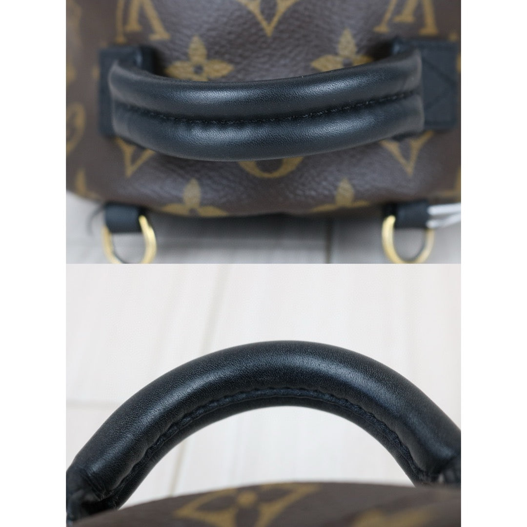Very Good ( Rank A) ｜  LV Monogram Coated Canvas Mini Palm Springs Backpack｜W25050101