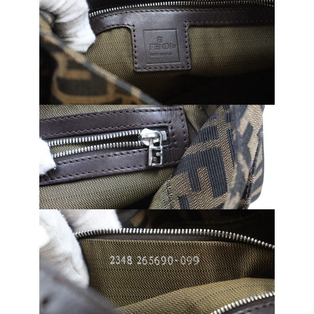 Very Good ( Rank A)｜ FENDI Zucca Mamma Shoulder Bag ｜25061218