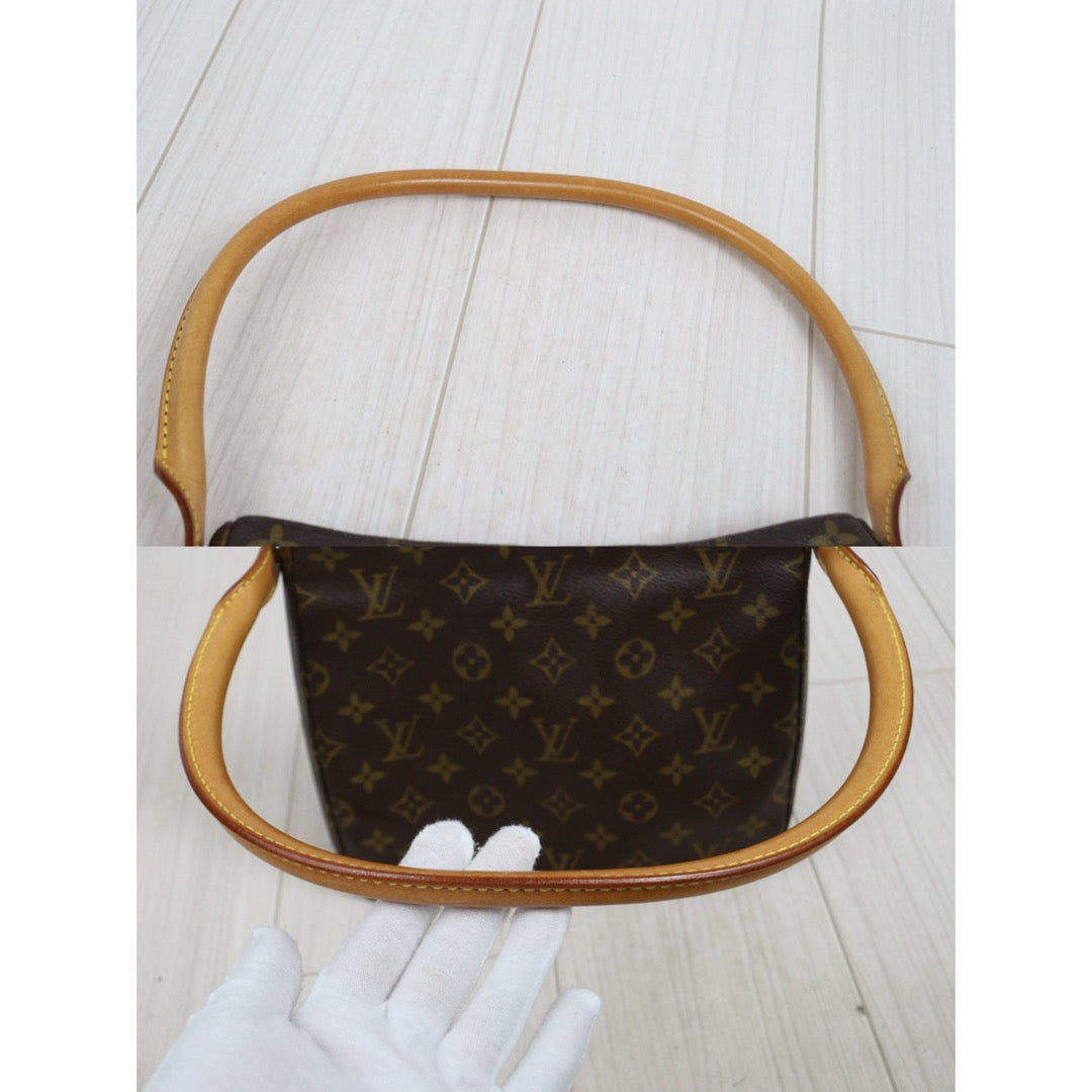 Include Entrupy Certificate of Authenticity｜Good ( Rank AB)｜ Louis Vuitton Monogram Looping MM Shoulder Bag｜26040205