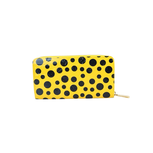 Include Entrupy Certificate of Authenticity｜Excellent（Rank SA）｜Louis Vuitton  x Yayoi Kusama Monogram Vernis   Dots lnfinity Zippy Long Style Wallet｜X26090801