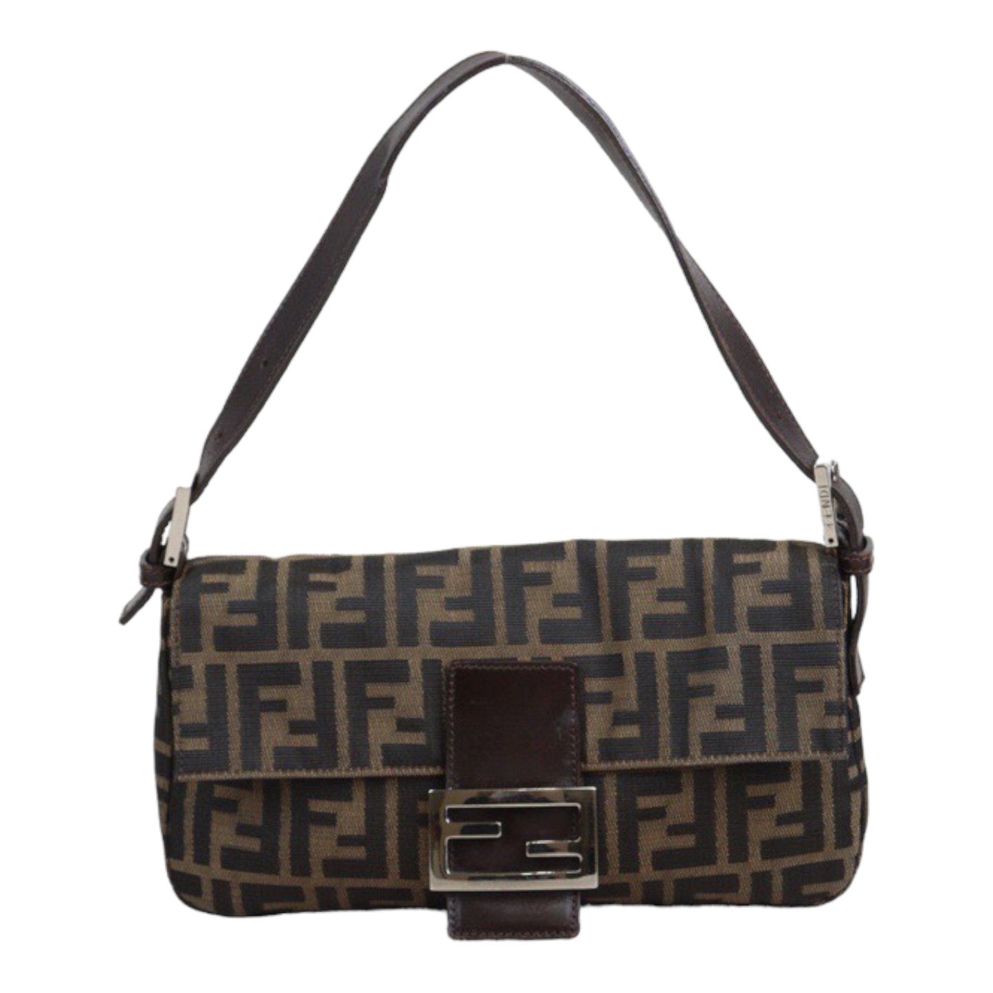 Rank AB｜ FENDI Zucca Mamma Baguette Shoulder Bag ｜23101314