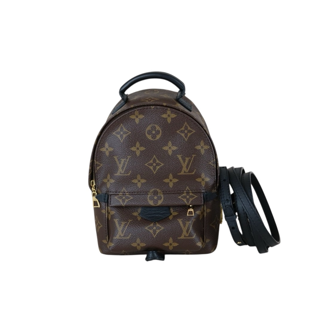 Very Good ( Rank A) ｜  LV Monogram Coated Canvas Mini Palm Springs Backpack｜X26030104