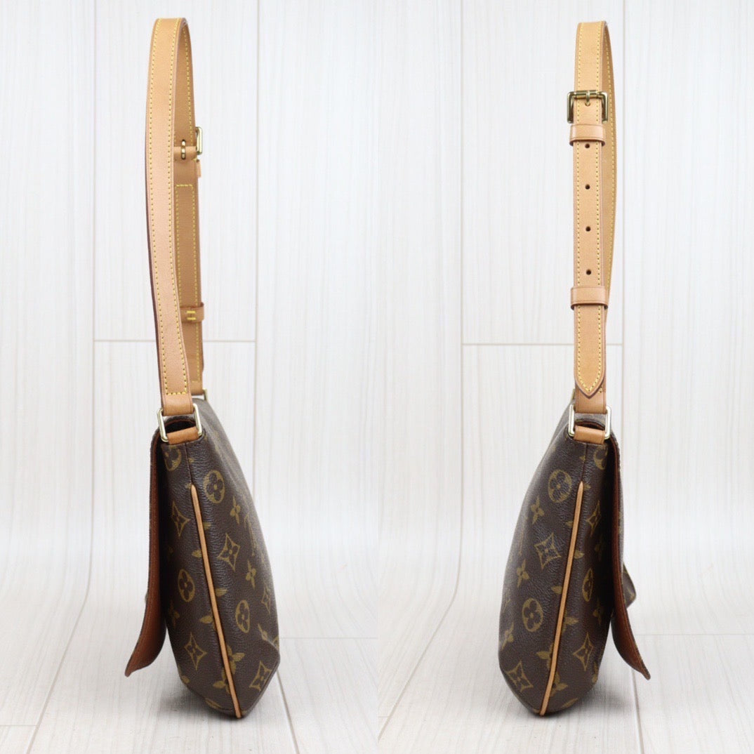 Rank A ｜ LV Monogram Musette Tango Shoulder Bag｜23111603