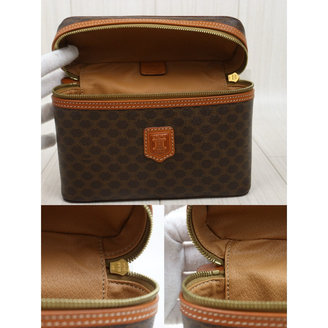 Very Good ( Rank A)｜ CELINE Macadam Vanity Handbag ｜P25071801