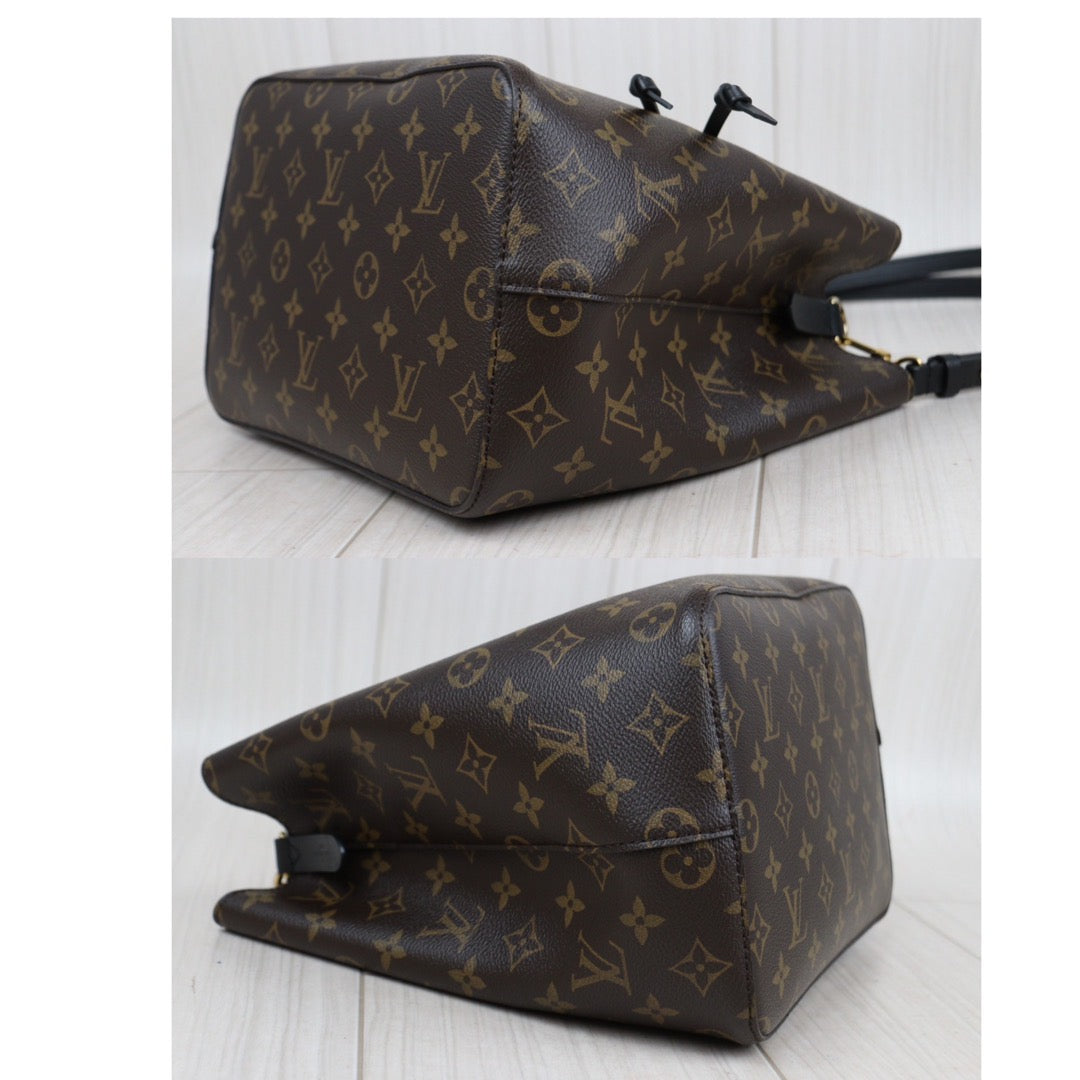 Rank A ｜ LV Monogram Shoulder Bag Black｜24010817