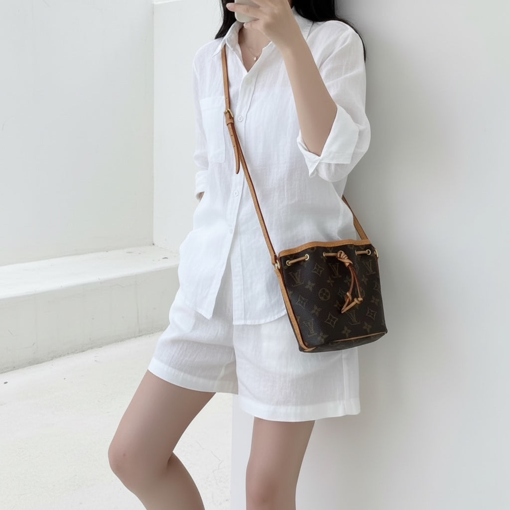 Include Entrupy Certificate of Authenticity｜Good ( Rank AB)｜ Louis Vuitton Monogram  Nano Noe  Shoulder Bag ｜X26041414