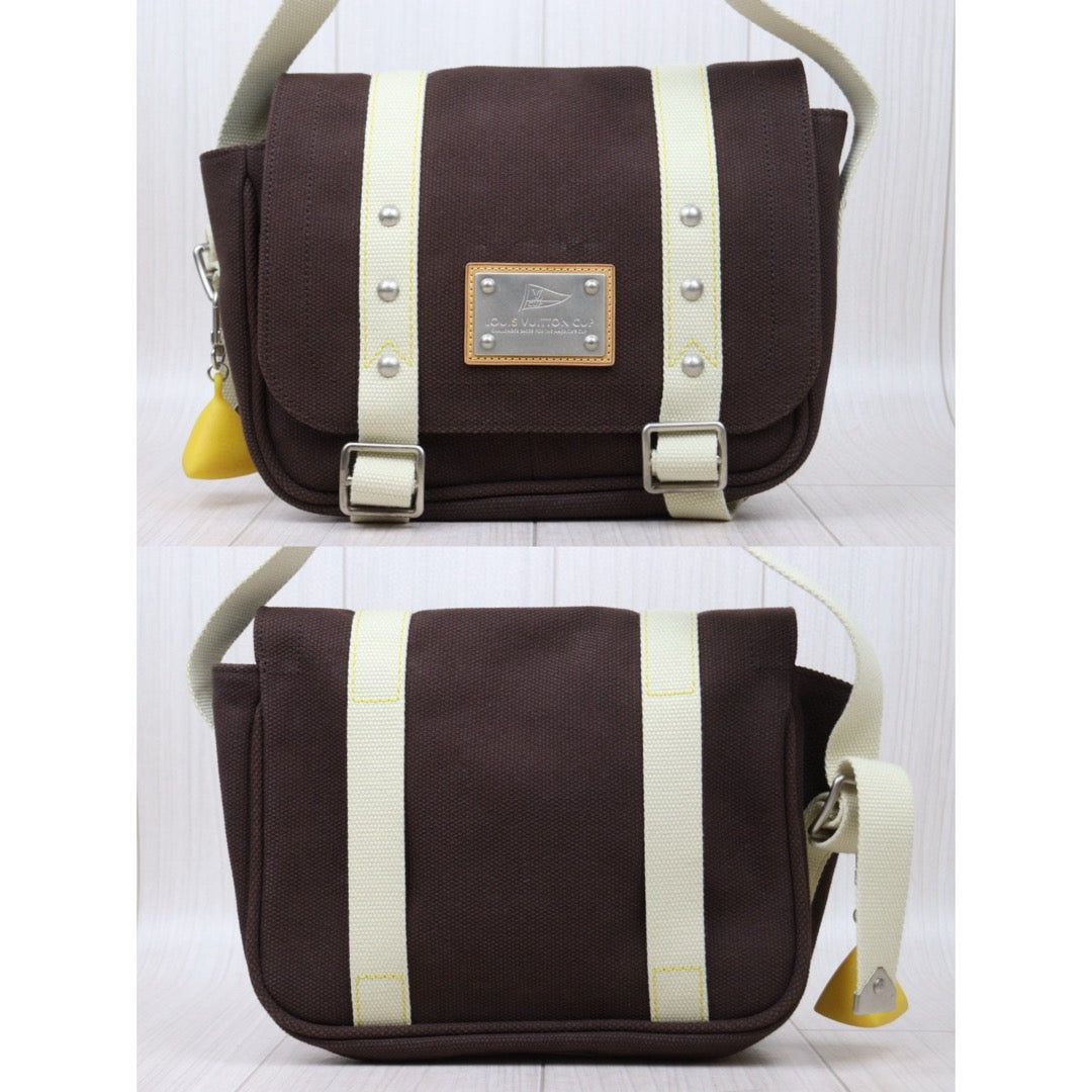 Very Good ( Rank A)｜LV Canvas ShoulderBag Brown｜Q25010906