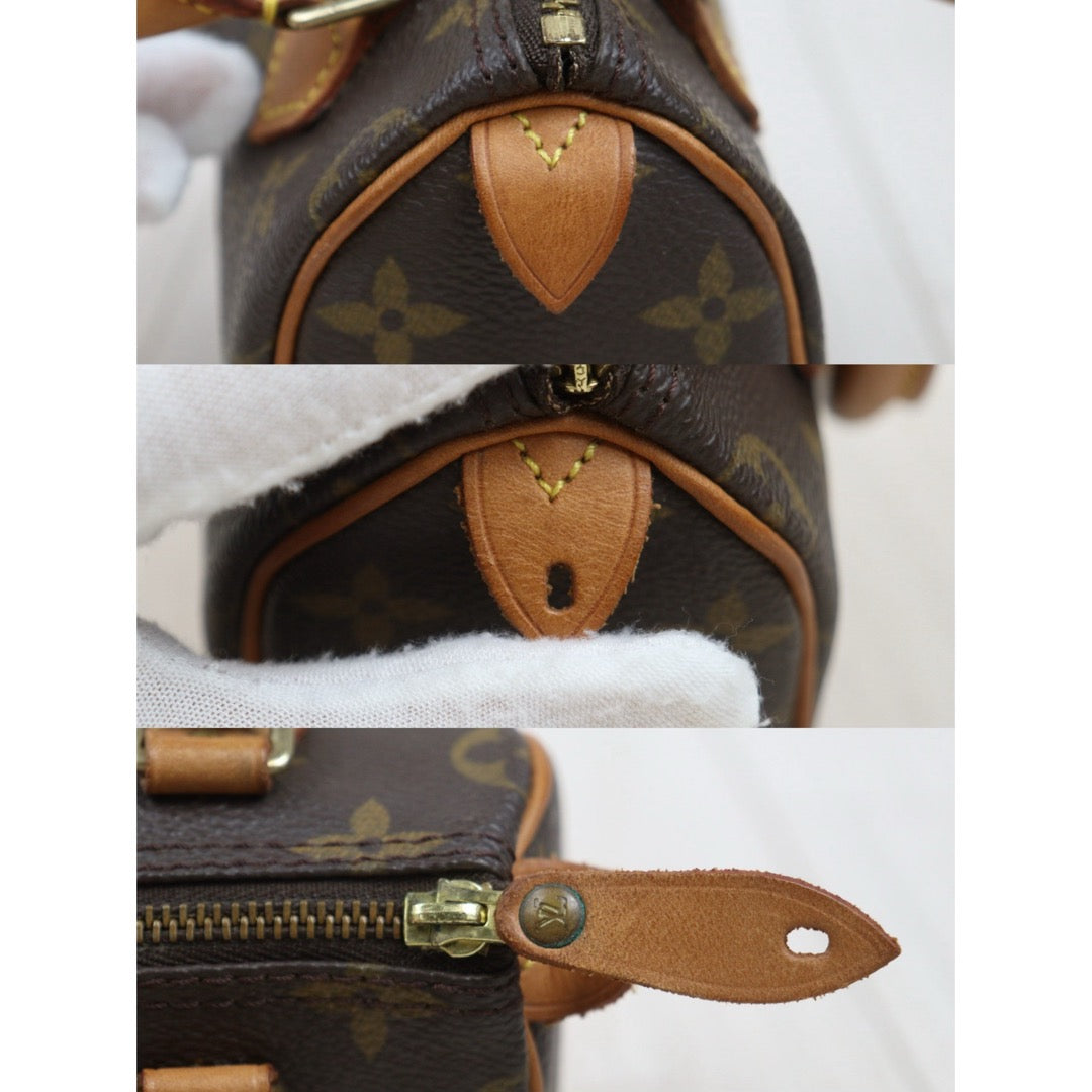 Good ( Rank AB)｜ LV Monogram Mini Speedy Handbag With Shoulderstrap｜25092607