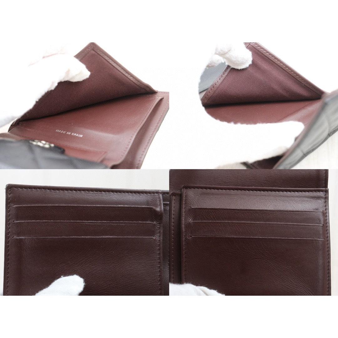 Good ( Rank AB)｜CHANEL Caviar Skin Leather Calf Leather  Wallet Black Made In 2018 Year｜S25021020
