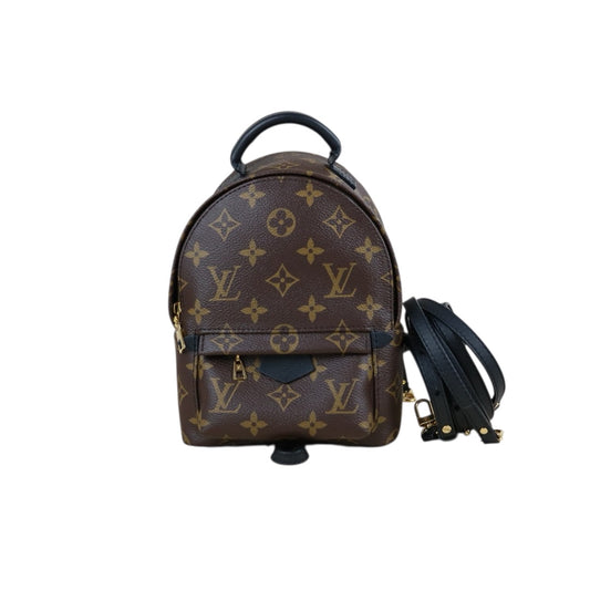 Include Entrupy Certificate of Authenticity｜Very Good ( Rank A)｜  Louis Vuitton Monogram Coated Canvas Mini Palm Springs Backpack｜X26100701