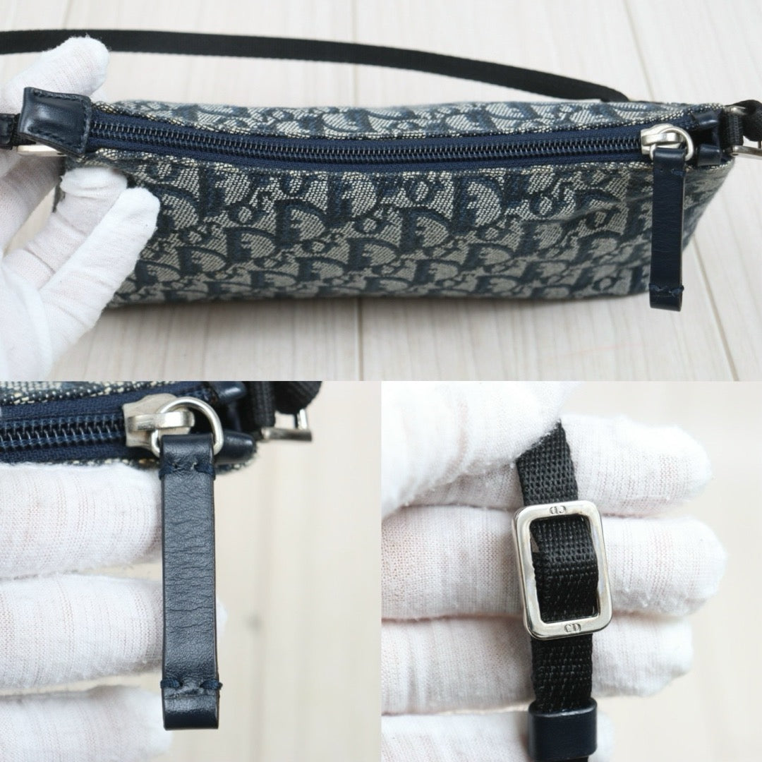Include Entrupy Certificate of Authenticity｜Good ( Rank AB)｜ Dior Trotter Shoulder Bag ｜26061103