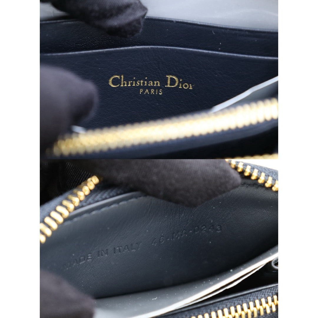 Excellent（Rank SA）｜Full Set  Dior Trotter Saddle Montaige Wallet Card Holder Coin Purse｜S25081413