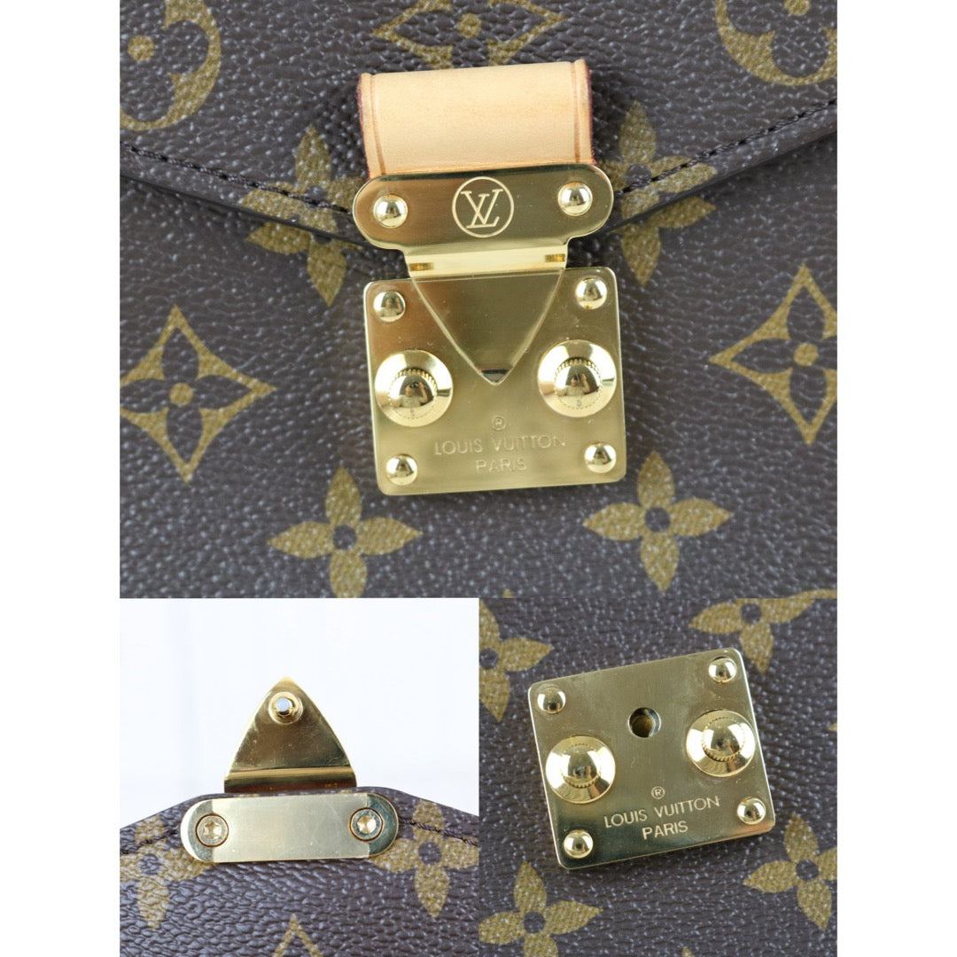 Include Entrupy Certificate of Authenticity｜Very Good ( Rank A) ｜LV Monogram Pichette Metis ShoulderBag  IC Chips Model｜X26100702