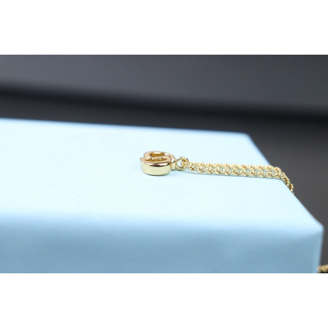 Very Good ( Rank A)｜ Dior CD Necklace Gold Plated ｜24072506