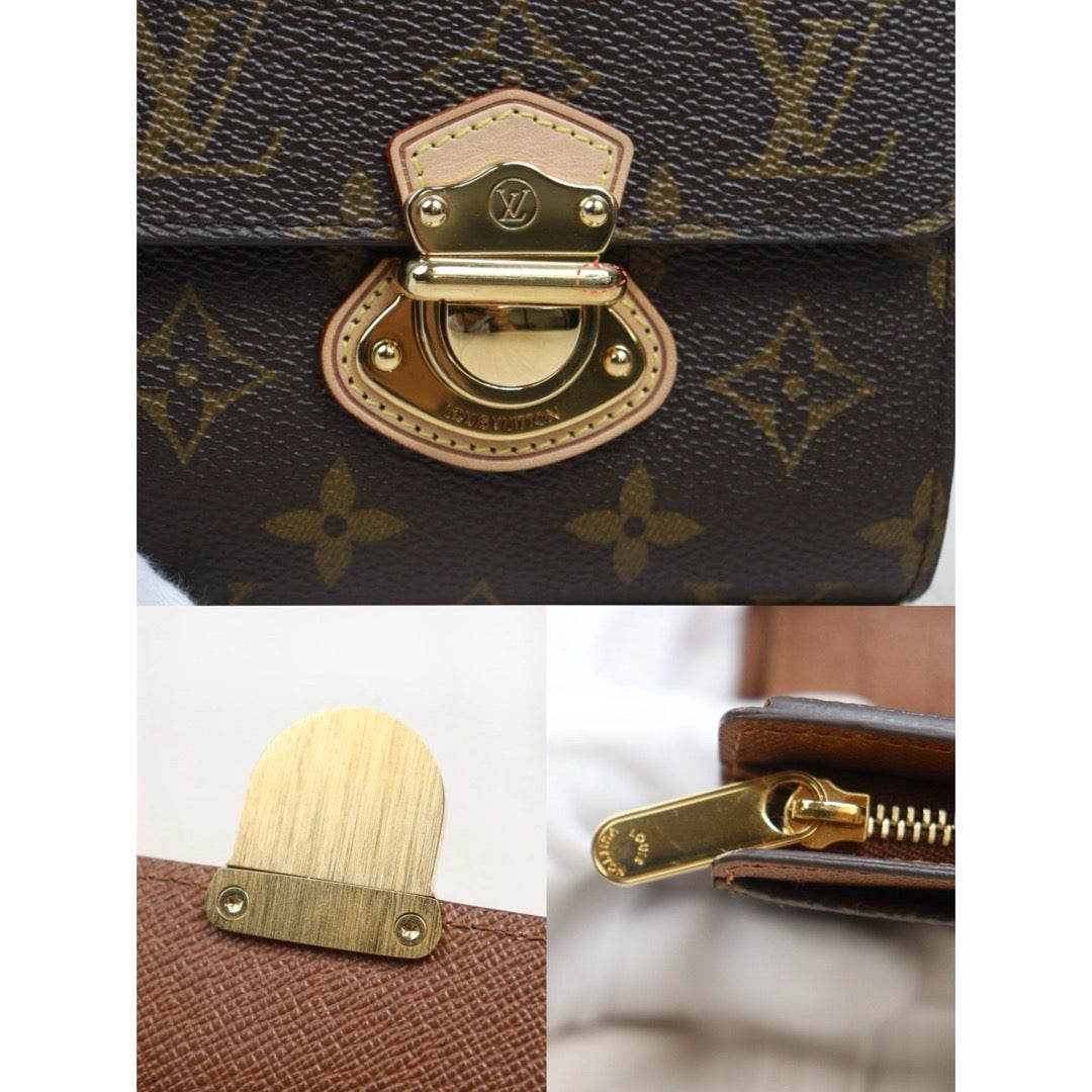 Include Entrupy Certificate of Authenticity｜Very good ( Rank A)｜ LV Monogram Manhattan Wallet ｜S26071002