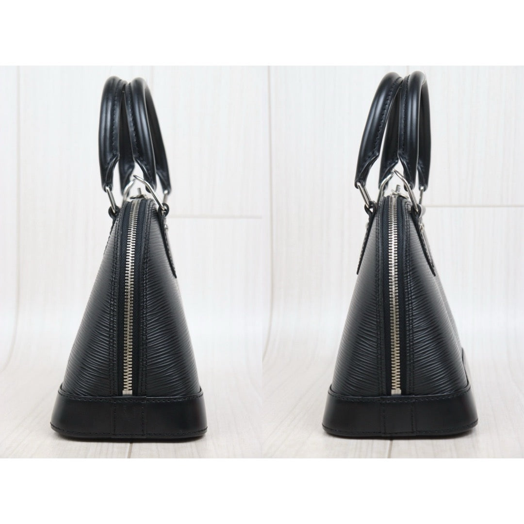 Good ( Rank AB)｜LV Epi Alma BB HandBag Shoulder Bag Black｜25111006